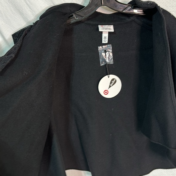 Prabal Gurung for target black sequined lace bow cape nwt perfect - Picture 6 of 10